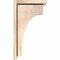 Ekena Millwork Huntington Smooth Corbel w/Backplate, Douglas Fir, 7 1/2"W x 10"D x 18"H COR08X10X18HUN01SDF - alternate 4